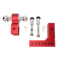 thumbnail image 2 of Adjustable Trailer Hitch, 6in Drop Rise, 12500LBS Capacity, Stainless Steel, 2in Receiver, Heavy Duty Truck Tow Hitch Kit For Large Trailers, RVs, Boats, 2 of 8