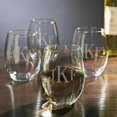 thumbnail image 1 of HomeWetBar Personalized Stemless Wine Glass Gift Set - Stemless Wine Glass Set of 4, 1 of 4
