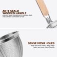 thumbnail image 4 of MasteelfCA 2pcs Stainless Steel Multifunctional Colander Dumpling Noodle Strainer Kitchen Gadget Kitchen Supplies for Home Restaurant, 4 of 8