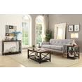 thumbnail image 5 of Convenience Concepts Table Console Oxford, Fini Bois Cerisier et Noir, 5 of 5