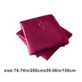 thumbnail image 3 of Nilvkv Washed Silk Ice Silk Conditioning Quilt Summer Cool Quilt Double Quilt Core Solid Color Summer Thin Quilt, 3 of 6
