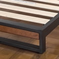 thumbnail image 2 of Zinus Ironline 14 inch Metal and Wood Platform Bed Frame with Headboard, 2 of 6