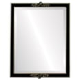 thumbnail image 1 of Athena Framed Mirror - Gloss Black, 1 of 6