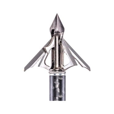 MUZZY 298 MUZZY BROADHEAD TROCAR HBX XBOW HYBRID 4-BLD 1 5/8 3PK