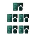 thumbnail image 1 of Baohd 3pieces Multi-functional Non-Slip Chenille Bath Rug Any Bathroom Eco-friendly PJ210917-A010 5Set, 1 of 6