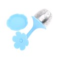 thumbnail image 3 of Silicone Flower Potted Tea Filter Creative Tea Infuser Partition Strainer Food-grade Loose Leaf Filters Steeper for Tea Cups Teapots (Blue), 3 of 7