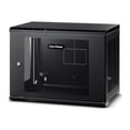 thumbnail image 1 of CyberPower Carbon CR9U61003 - Rack cabinet - wall mountable - black, RAL 9005 - 9U - 19", 1 of 7