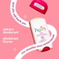 thumbnail image 3 of déodorant sans aluminium hello Licorne, beurre de karité, végétalien, bâton déodorant de 73 g, 3 of 9