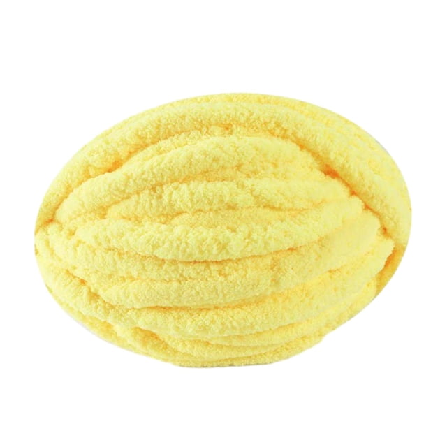 Thick Chunky Yarn Arm Knitting Yarn for Knitted Blanket Mat Scarf Rug Making Yellow