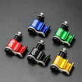 thumbnail image 4 of Thinsony Bike Cable Guide Brake Line Holder Hose Wire Clips Clamps Blue 21.5x20mm 1Set, 4 of 6