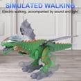 thumbnail image 1 of Children's Dinosaur Light Concert Walk Will Be Called Mechanical Dinosaur Model Toy With Spray Effect, 1 of 4