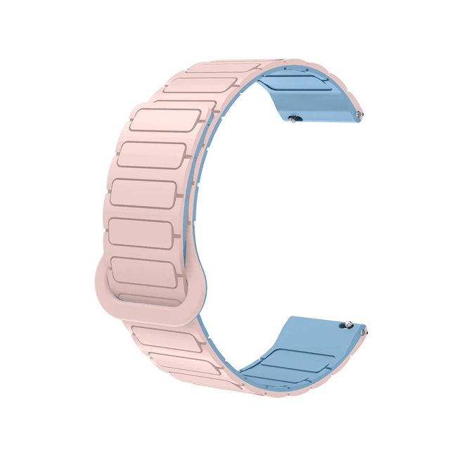 YJD Magnetic Loop Band Fit For FIBIT VERSA 3 2 1 Bracelet Armor Style Quick Release Waterproof Silicone Smart Watch Strap Accessories