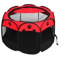 thumbnail image 1 of Pet Mesh Cage,Pet Cat Dog Portable Dog Tent Pet Tent Exceptional Reliability, 1 of 8