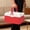 Watermelon Red, variant on Bowayaoa Collapsible Storage Box, Portable Folding Organizer Bin for Car Trunk, Camping, Picnic, Home Closet and Toy Storage, Plastic Container for Household Small Items