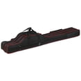 thumbnail image 4 of Lixada 3 Couches Sac de Pêche Sac Pliant Portable Canne à Pêche Porte-Bobine de Pêche Sac de Rangement Noir et Rouge 150cm, 4 of 7