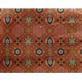 thumbnail image 5 of oneOone Georgette Viscose Orange Fabric Block Fabric For Sewing Printed Craft Fabric By The Yard 42 Inch Wide, 5 of 5