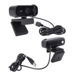 PC Webcam, Webcam 3840x2160 Résolution HD 4K Microphones omnidirectionnels doubles pour streaming en direct