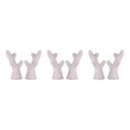 thumbnail image 1 of mmirethe 2pcs Easy To Install Antlers Sticker To Decorate Christmas Car Cute Waterproof white large 3Set, 1 of 6