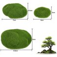 thumbnail image 4 of Small Middle Big Moss Rock 12 Pcs Artificial Moss Stones Moss Ball Small Middle Big Moss Rock Green Moss Balls Decorative Simulation Moss For Flower Pot Garden, 4 of 8
