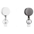 thumbnail image 4 of Baohd Portable Metal Keychain Heavy Duty Hanging Retractable Key Ring Anti-lost Keyring Wire Holder Keys Office Outdoor Travel White, 4 of 8