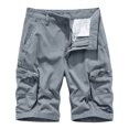 thumbnail image 1 of Birdeem Mens Plus Size Cargo Shorts Multi-Pockets Relaxed Summer Beach Shorts Pants, 1 of 1