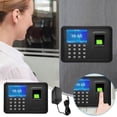 thumbnail image 3 of Biometric Fingerprint Time Clock, Employee Attendance Machine with Password Verification, Break and Lunch Tracking, Overtime Management, Payroll Reports, Wall Mount, LCD Screen, 3 of 3