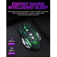 thumbnail image 2 of Thunder Wolf Q13 Charging Mute Wireless Mouse Gaming Business Luminous, 2 of 8