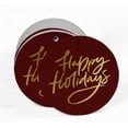 thumbnail image 2 of Inkdotpot Gold Foil Paper Hang Tag Happy Holiday Favor Tag 50 Piece, 2 of 6