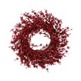 thumbnail image 2 of Mefallenssiah Halloween and Thanksgiving Simulation Green Plant Door Garlands Festival Decorations Plastic Small Flower Window Display Props Fall Decor 11.8in, 2 of 6