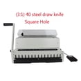 thumbnail image 2 of Electric Iron Ring Punching And Binding Machine Desk Calendar Binding Machine Full Draw Knife Punching Machine Industrial Grade, 2 of 7