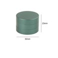 thumbnail image 4 of DYNWAVECA Billiard Chalk Holder Protective Circular Three Sections Billiards Accessory Green, 4 of 10