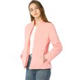 thumbnail image 1 of INSPIRE CHIC Veste Matelassée Légère à Col Montant à Fermeture Éclair pour Femme, 1 of 6