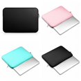 thumbnail image 3 of Housse d'Ordinateur Portable 11-15,6 Pouces, Étui Souple de Transport, Sac de Couverture Compatible pour MacBook Air, Portable, Tablette, 3 of 5