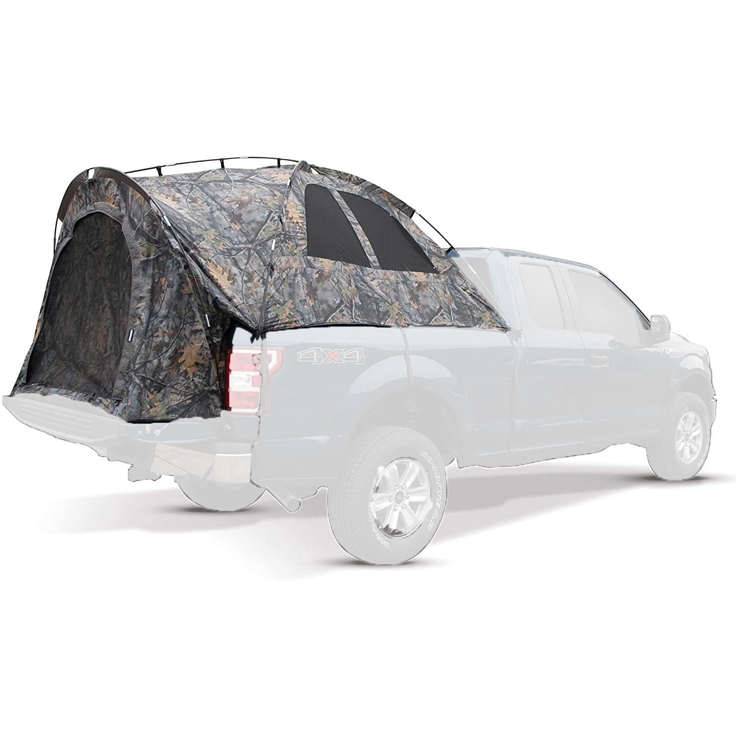 Napier Backroadz Full Size Regular Truck Bed 2 Person Outdoor Camping Tent, Camo