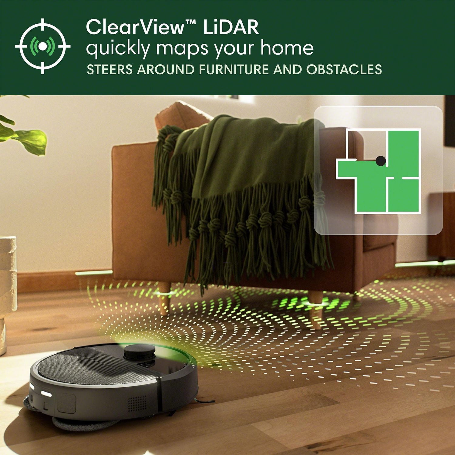 iRobot Le Robot Roomba® Plus 405 Combo + Station AutoWash™
