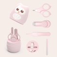 thumbnail image 4 of Kit Baby Nail Care Set Baby Manicure Pedicure Kit with Protective Case for Newborn Infant Toddler, 4 of 6