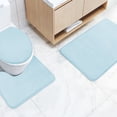 thumbnail image 4 of Chmadoxn Bathroom Rugs, Rugs for Living Room, Area Rug, Bath Mat Bathroom Toilet Cover Bathroom Mats Absorbent Printed Floor Mats Bathroom Toilet 3 Piece Floor Mat Set carpeting carpeting, 4 of 8