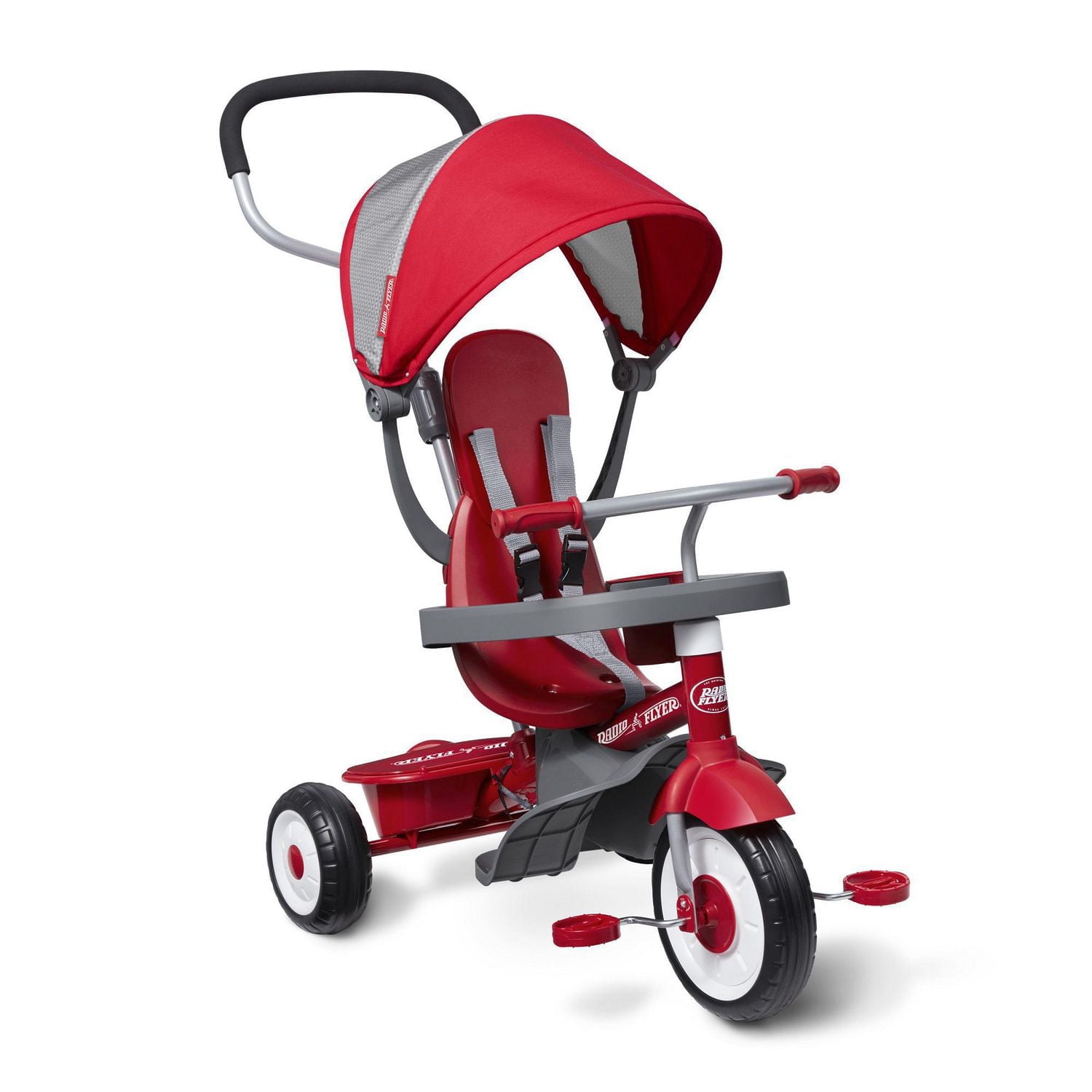 Radio Flyer 4-in-1 Stroll 'N Trike Tricycle for kids 1 to 5 years