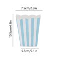 thumbnail image 3 of yulier 12 Pcs Popcorn Boxes, Striped Disposable Paper Popcorn Boxes Mini Popcorn Containers Dinnerware Party Supplies for Wedding Birthday Christmas, 3 of 6