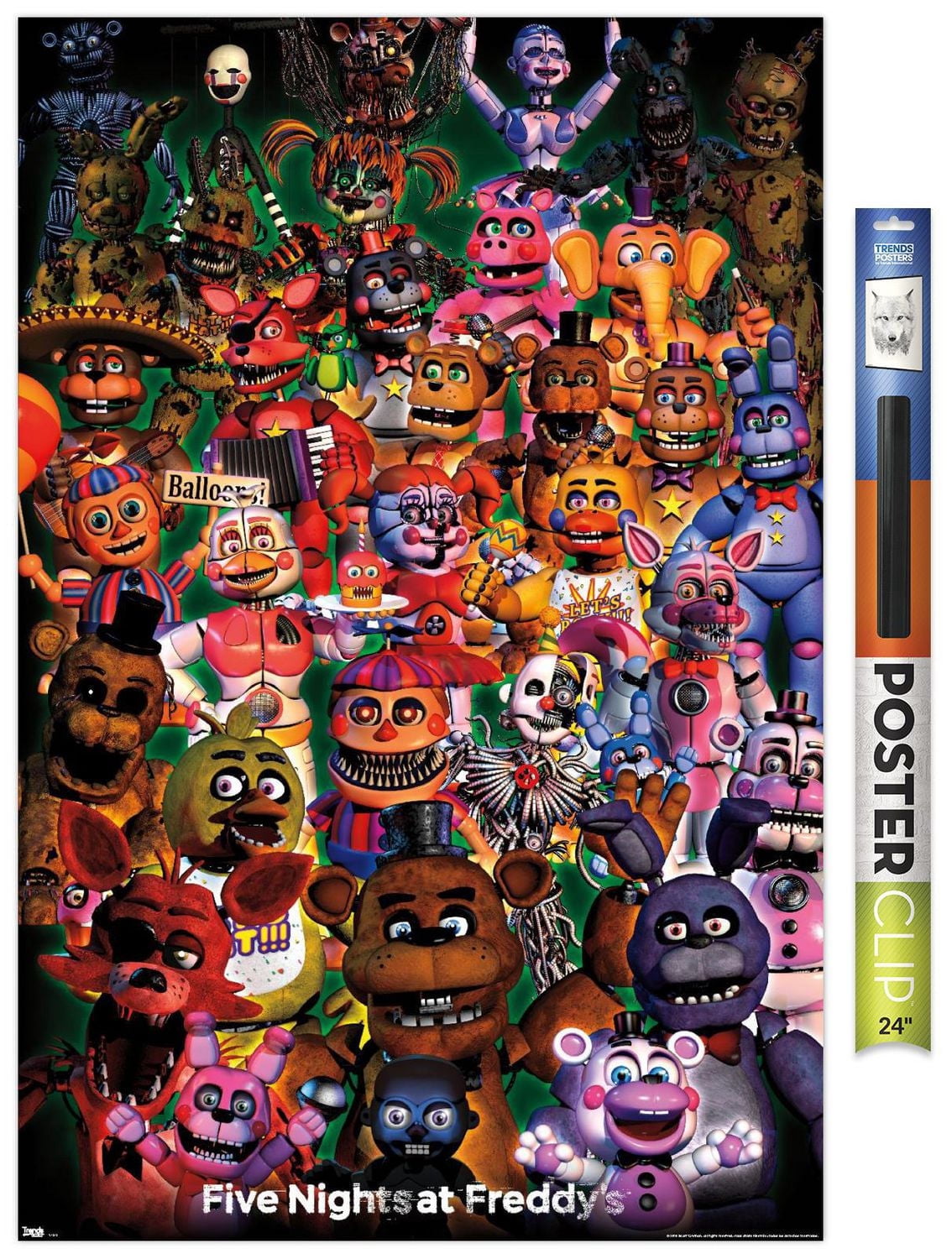 Five Nights at Freddy's - Ultimate Group Wall Poster