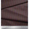 thumbnail image 3 of Soimoi Cotton Duck Fabric Triangle Shirting Printed Craft Fabric by The Yard 56 Inch Wide, 3 of 3