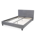 thumbnail image 2 of California Bed Frame with Headboard - Queen (Grey), 2 of 2