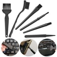 thumbnail image 5 of KAKOWELY computer cleaning brush 1 Set/6pcs Computer Cleaning Brush Keyboard Brush Multifunctional Brush Home Kitchen Cleaning Brush for Home Office (Black), 5 of 5