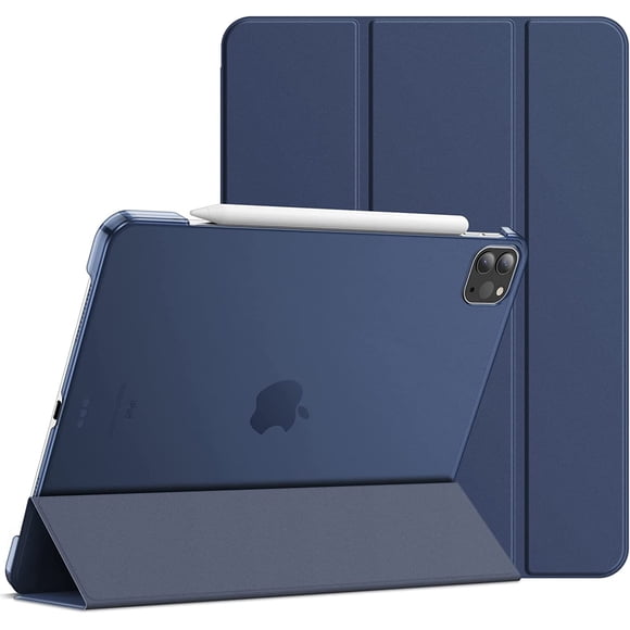 Supershield Case iPad Pro 11 Slim Stand Hard Back Shell Smart Cover for iPad Pro 11 Inch 4th Generation 2022 /3rd Generation 2021 /2nd Gen 2020 - Blue