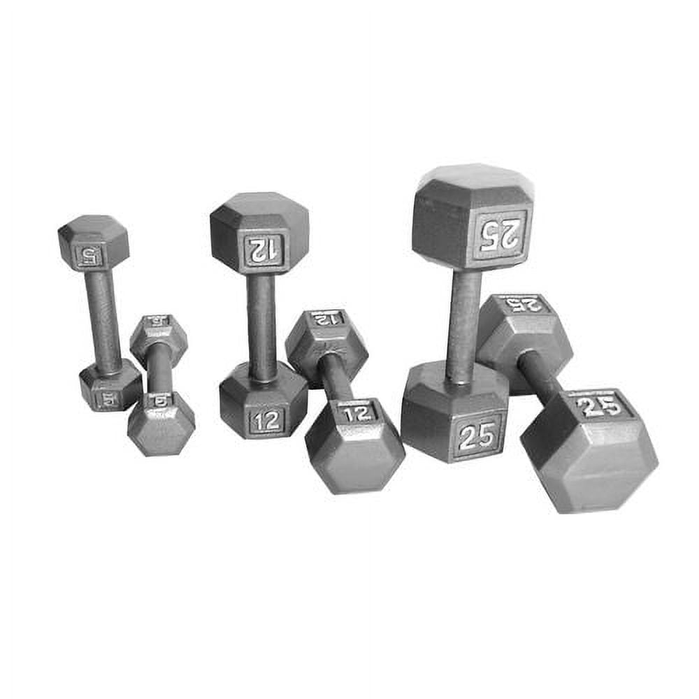 CAP Barbell en fonte hexagonale