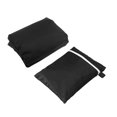 thumbnail image 4 of Patio Furniture Cover For 3-Seat Outdoor Trapeze Swing Chair 220 cm x 125 cm x 170 cm Black Green Gray Cloth With Drawstring And Buckle, 4 of 6