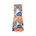 thumbnail image 4 of EQWLJWE Longue Robe pour Femmes Mode Femmes Sans Manches Col Rond Été Confortable Imprimé Poches Décontractée Ample Robe Débardeur, 4 of 6