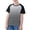 Grey, variant on Feancey Girls Summer T Shirts Trendy 2025 Short Sleeve Gradient Color Tshirt Soft Casual Round Neck Tee Tops Novelty Gifts Pink 3 Years