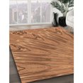 thumbnail image 3 of Ahgly Company Machine Washable Indoor Rectangle Transitional Orange Area Rugs, 2' x 5', 3 of 7