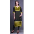 thumbnail image 2 of Bimba Printed Straight Kurtis For Women Panel Kurta Summer Tunic, 2 of 5